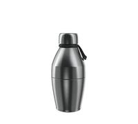 KeepCup Water Bottle, Reusable Insulated Stainless Steel Dual Opening with Leakproof Steel Cap, 14oz/420ml - Nitro Gloss
