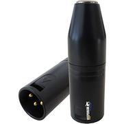 Keepdrum ADP08 adapter XLR to mini jack 3.5 mm, converter for video microphones