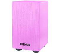 Keepdrum DC1M PK Cajon Drum Stool for Children Furniture Step Stool Pink