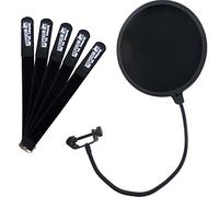 Keepdrum EMH019 Pop Filter Double Nylon Screen Shied Pop Filter + Cable Ties