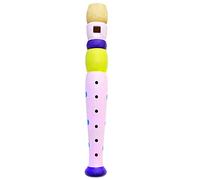 Keepdrum KFL1PK Wooden Flute For Kids Purple Pink