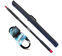 keepdrum MK3500 Boom Pole Extendible up to 3.5 m with Bag and Extension Cable