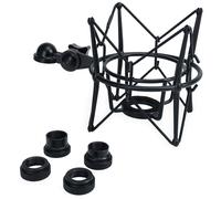 keepdrum MS090B Multi Spinning Microphone Spider Holder for Various Microphones Black