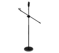keepdrum MS124 Microphone Stand Single Hand Tripod with Boom