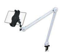 keepdrum MS138 Articulated Arm Tripod White with Smartphone Tablet Holder