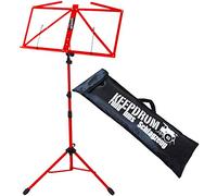Keepdrum MUS3RD Red Note Stand + Bag