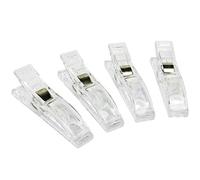 Keepdrum Music stand sheet clip note clip holder transparent, set of 4