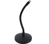 Keepdrum SH01 BK microphone stand, table tripod, gooseneck microphone.