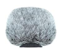 keepdrum WS-BK Fur Windshield Windscreen for Digital Recorder Video Microphone Mobile Phone Recorder