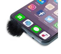 keepdrum WS06 8 x Micro Fur Windshield for Smartphone Mobile Phone Tablet Digital Camera