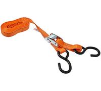 Keeper - 1” x 10’ Heavy Duty Cam Buckle Tie-Down with S Hooks - 400 lbs. Working Load Limit and 1,200 lbs Break Strength