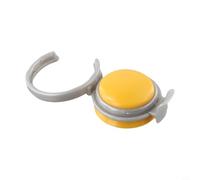 Keeper and Pour Carbonated Beverage Preserver with Airtight Seal for Standard Size 12oz Cans, Portable Compact Can Cover to Maintain Fizzy Drink(Orange)