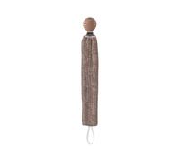 Keeper Clip with Loop End for Newborns, Maroon | Metal Clasp and Attachment Loop, Keeps a Attached During Use, Designed for Newborn and Infant