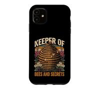 Keeper Of Bees And Secrets Honeybee Apiary Case for iPhone 11