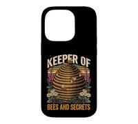 Keeper Of Bees And Secrets Honeybee Apiary Case for iPhone 14 Pro