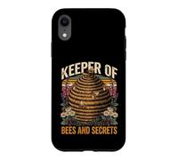 Keeper Of Bees And Secrets Honeybee Apiary Case for iPhone XR