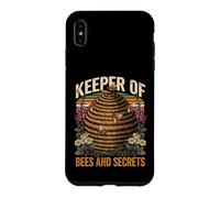 Keeper Of Bees And Secrets Honeybee Apiary Case for iPhone XS Max