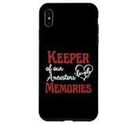 Keeper of our Ancestors Memories, Family History, Genealogy Case for iPhone XS Max