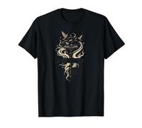 Keeper of Stories: Magical Key to Literary Realms T-Shirt, Men, Black, L