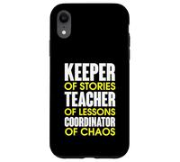 Keeper Of Stories Teacher Of Lessons Social Studies Case for iPhone XR