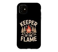 Keeper Of The Flame Campfire Camping Outdoor Fire Case for iPhone 11