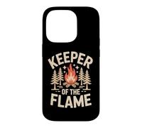 Keeper Of The Flame Campfire Camping Outdoor Fire Case for iPhone 14 Pro