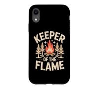 Keeper Of The Flame Campfire Camping Outdoor Fire Case for iPhone XR