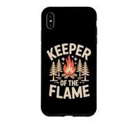 Keeper Of The Flame Campfire Camping Outdoor Fire Case for iPhone XS Max