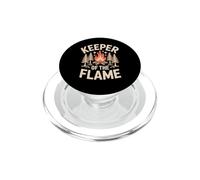 Keeper Of The Flame Campfire Camping Outdoor Fire PopSockets PopGrip for MagSafe