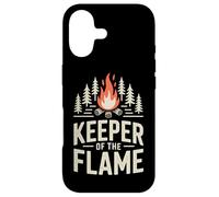 Keeper Of The Flame Campfire Camping Outdoors Case for iPhone 17