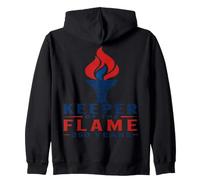 Keeper of the Flame Enduring Legacy Torch Zip Hoodie