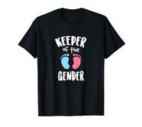 Keeper Of the Gender Brother Or Sister Gender Reveal Party T-Shirt