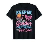 Keeper of The Gender Free Throws Or Pink Bows T-Shirt