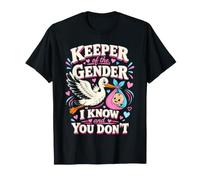 Keeper of The Gender I Know and You Don't Know Stork Baby T-Shirt