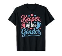 Keeper of The Gender, Pregnancy Reveal Gender Announcement T-Shirt