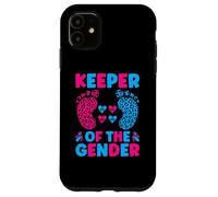 Keeper Of The Gender - Reveal Baby Announcement Case for iPhone 11