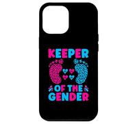 Keeper Of The Gender - Reveal Baby Announcement Case for iPhone 12 Pro Max