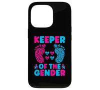 Keeper Of The Gender - Reveal Baby Announcement Case for iPhone 13 Pro