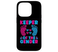 Keeper Of The Gender - Reveal Baby Announcement Case for iPhone 14 Pro