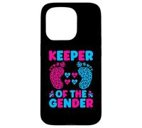 Keeper Of The Gender - Reveal Baby Announcement Case for iPhone 15 Pro