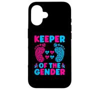 Keeper Of The Gender - Reveal Baby Announcement Case for iPhone 16