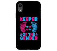 Keeper Of The Gender - Reveal Baby Announcement Case for iPhone XR