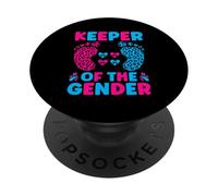 Keeper Of The Gender - Reveal Baby Announcement PopSockets Adhesive PopGrip