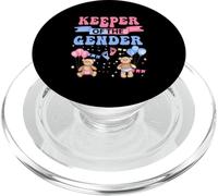 Keeper Of The Gender Reveal Baby Bear Balloons Pink Or Blue PopSockets PopGrip for MagSafe