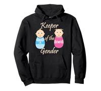 Keeper of the Gender reveal party baby sex announcement Pullover Hoodie