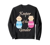Keeper of the Gender reveal party baby sex announcement Sweatshirt