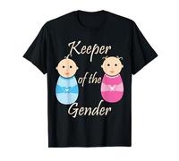 Keeper of the Gender reveal party baby sex announcement T-Shirt