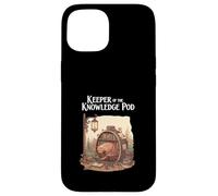 Keeper Of The Knowledge Pod Isopod Library Scholar Case for iPhone 15