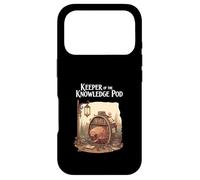 Keeper Of The Knowledge Pod Isopod Library Scholar Case for iPhone 17 Pro