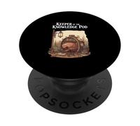 Keeper Of The Knowledge Pod Isopod Library Scholar PopSockets Adhesive PopGrip
